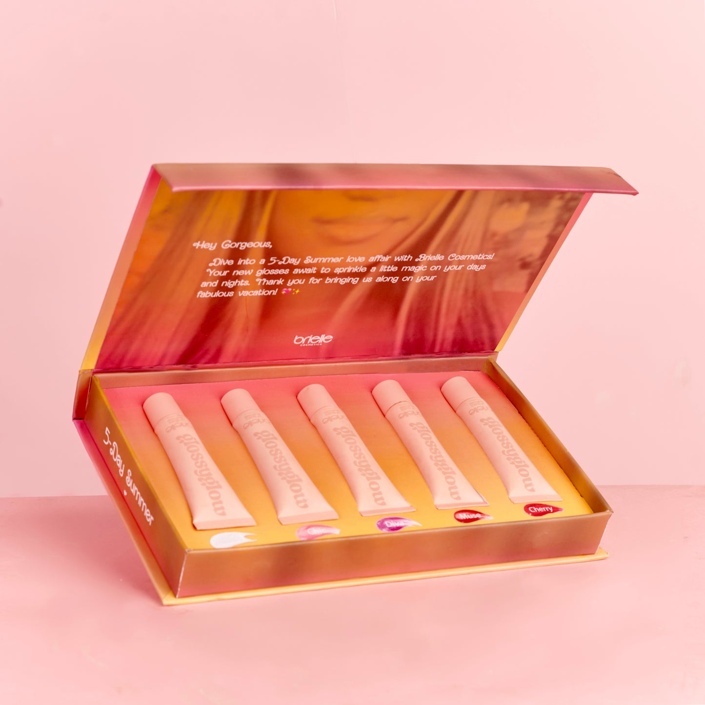 5-Day Summer With Brielle Lipgloss Box 💕